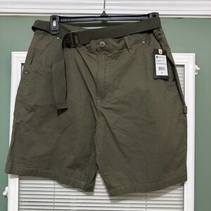 NWT Matix Men’s Cargo Shorts Olive Sz 36